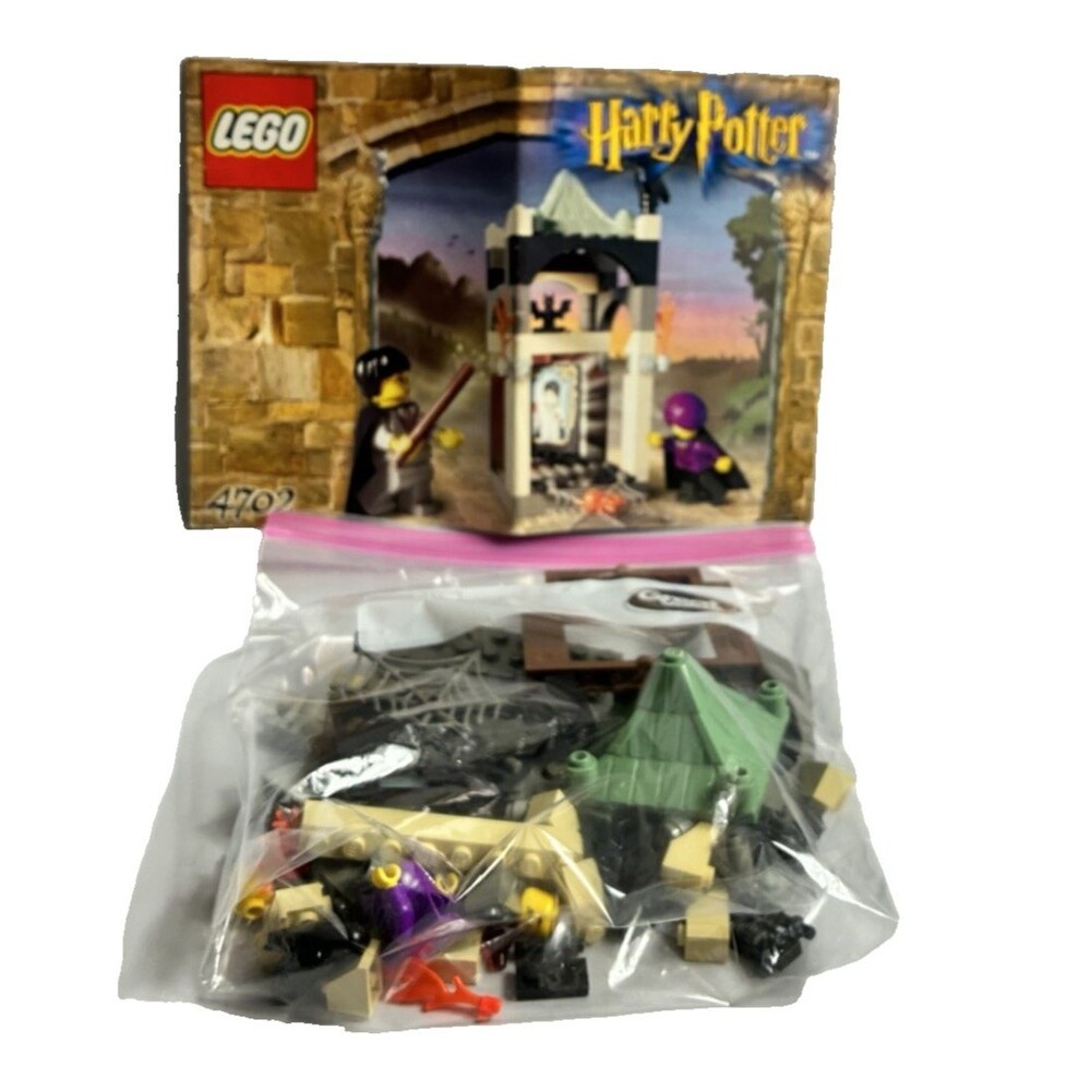 LEGO Harry Potter 4702 The Final Challenge Complete w Manual Minifigures 2001